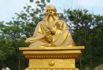 泰州拥有传统文化精髓的老子铜雕