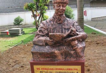 泰州中领雕塑推出尊贵的雷锋铜雕，以纪念传奇人…
