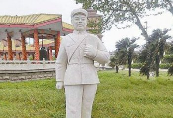 泰州雷锋石雕——传承奉献精神