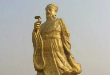 泰州精美绝伦的李时珍铜雕