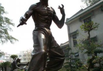泰州专业定制李小龙铜雕