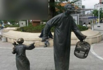泰州中领雕塑：铸造艺术，传承美好，给你精致精美的儿童铜雕