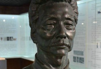 泰州鲁迅名人铜雕雕塑—传承文化，永久纪念