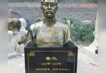 泰州传承伟大精神，让浓烈精神活跃于每一个家庭——鲁迅胸像铜雕