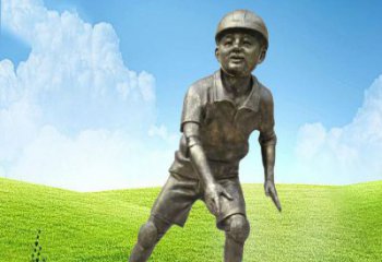 泰州领雕塑：儿童公园里的铜雕精灵