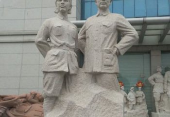 泰州专属毛泽东雕塑，纪念革命先行者