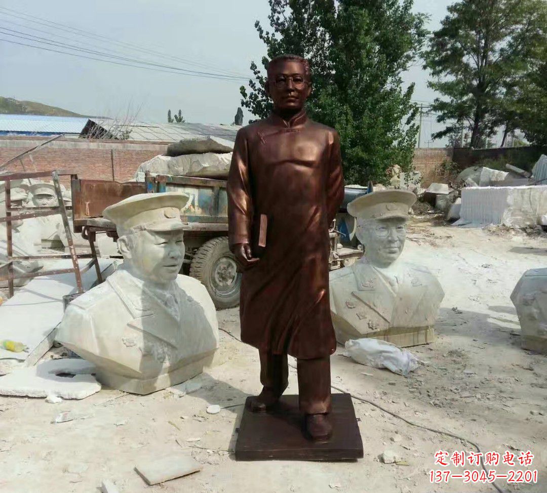 泰州匠心精神打造经典陶行知雕塑