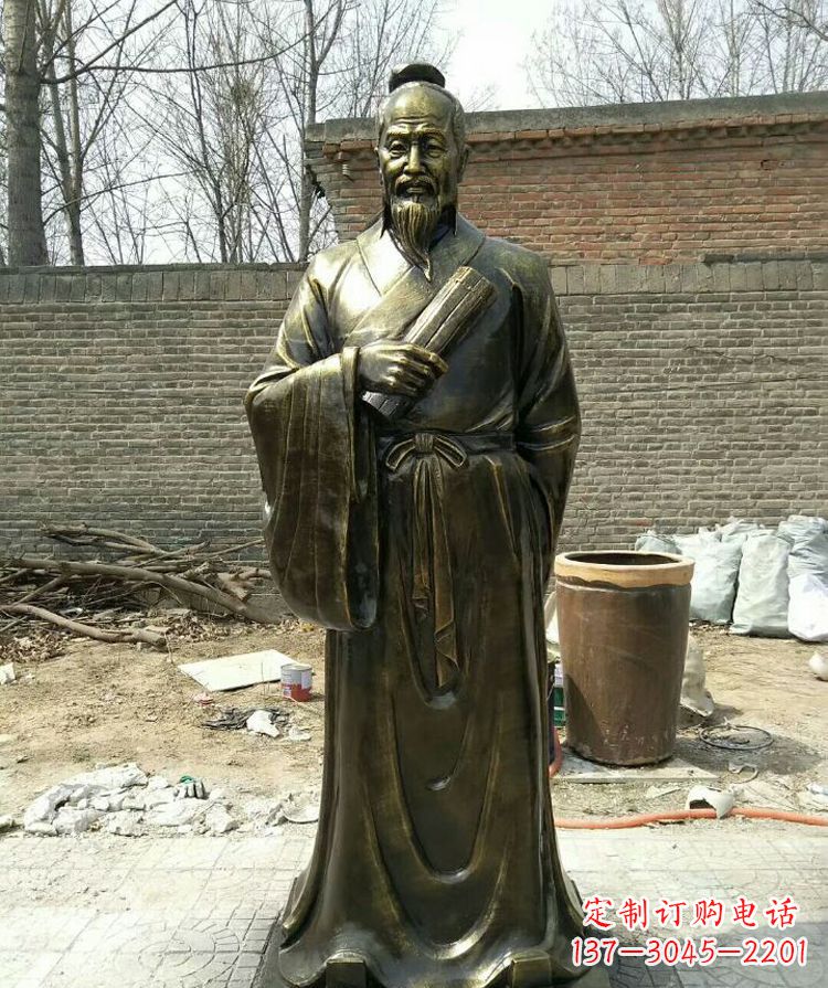 泰州领雕塑:以张仲景铜雕为典范的传统工艺
