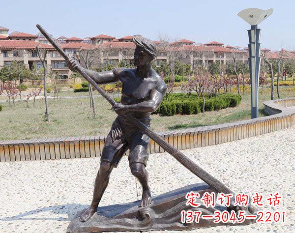 泰州传道受业解惑的男子雕塑