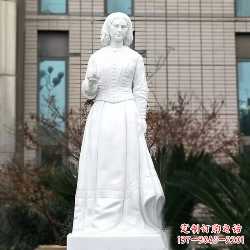 泰州纪念南丁格尔的精美雕塑