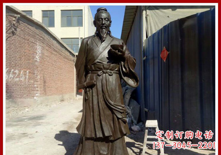 泰州中领雕塑的精品杜康铜雕将传统文化与现代工…