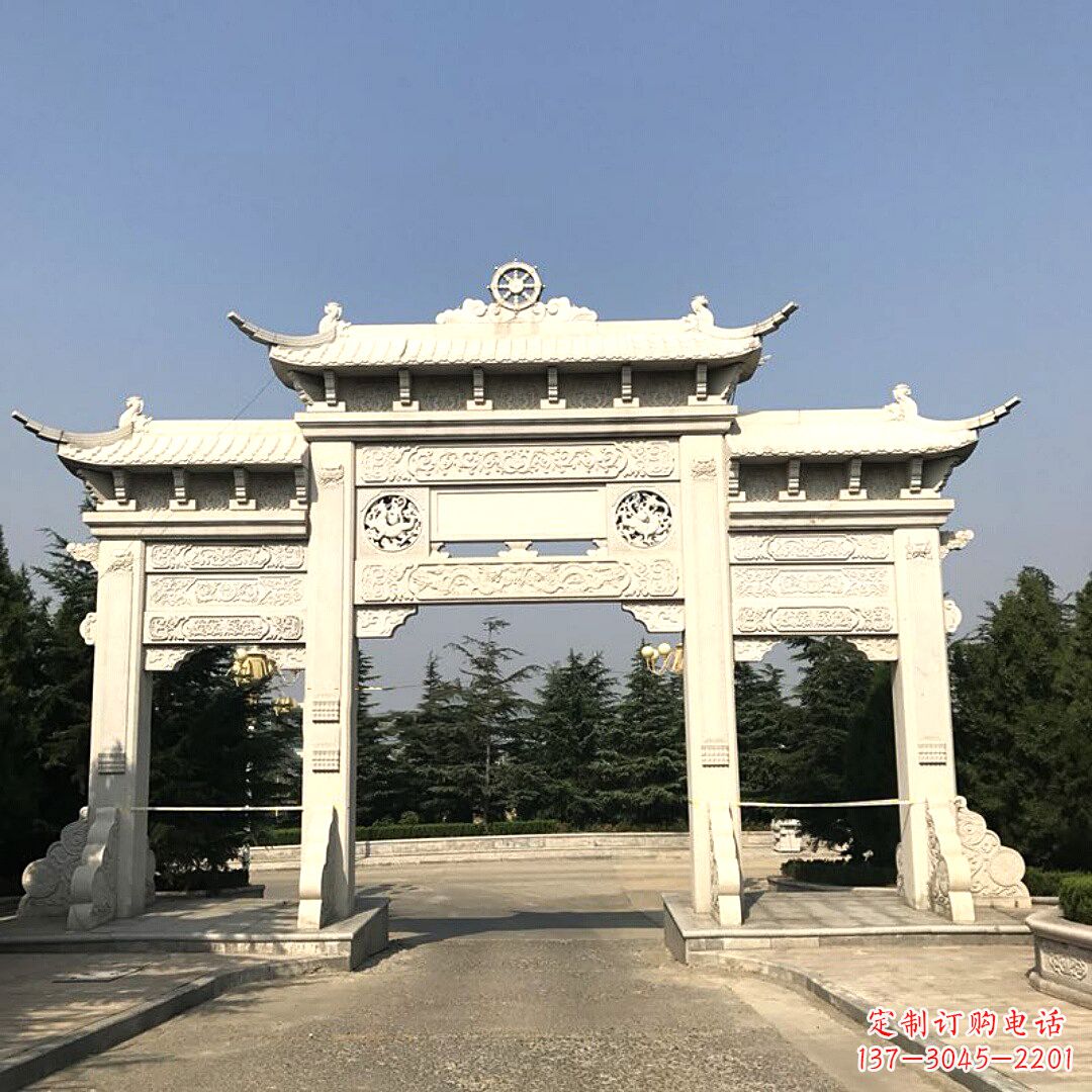 泰州牌坊柱座石雕