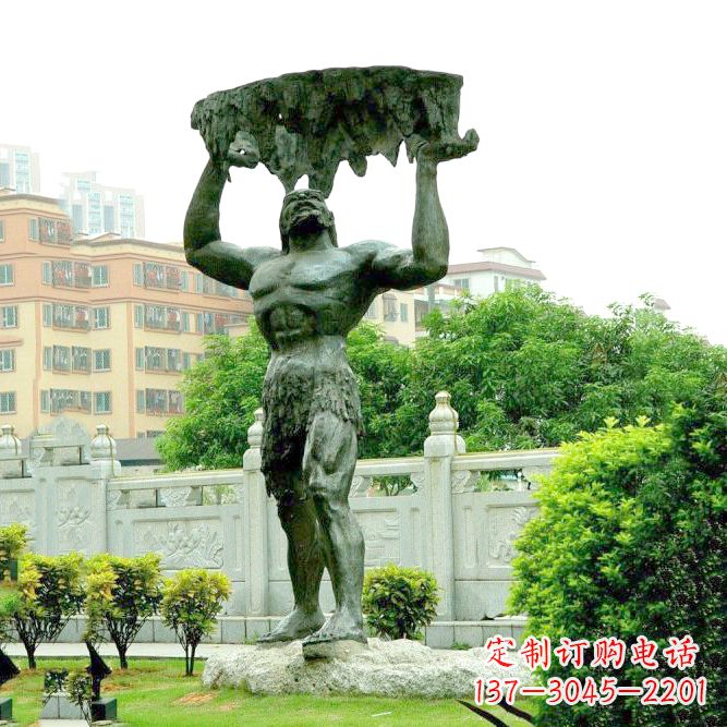 泰州盘古开天景观雕塑
