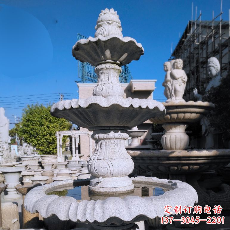 泰州中领雕塑喷泉雕塑,浪漫融入现代设计