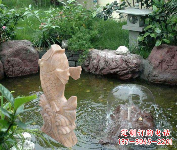 泰州艺术化的鲤鱼雕塑,让你家的氛围变得更加温馨