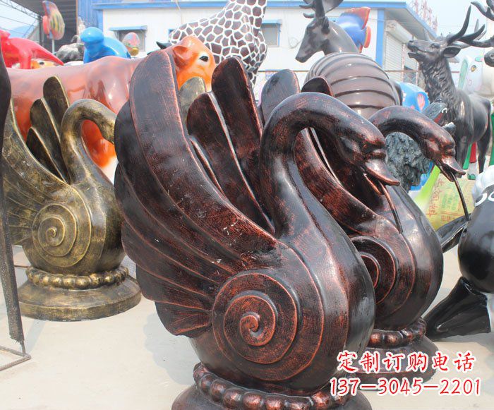 泰州以无与伦比的艺术品呈现——中领雕塑天鹅雕塑