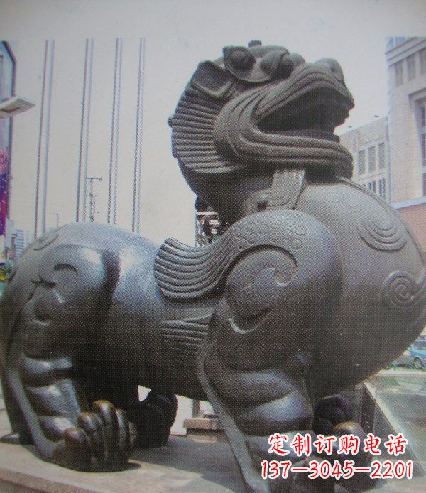泰州貔貅古代神兽铜雕