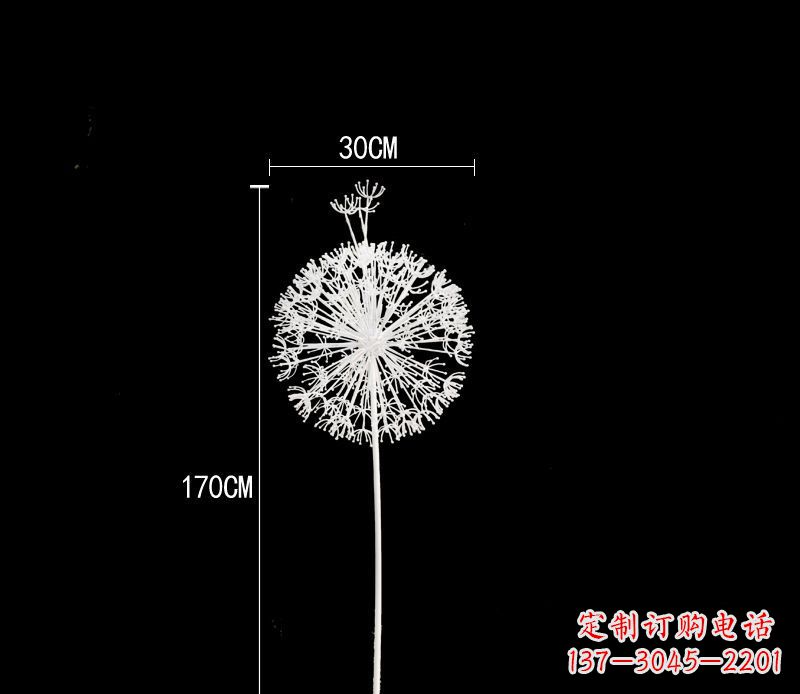 泰州美观耐用的不锈钢蒲公英雕塑