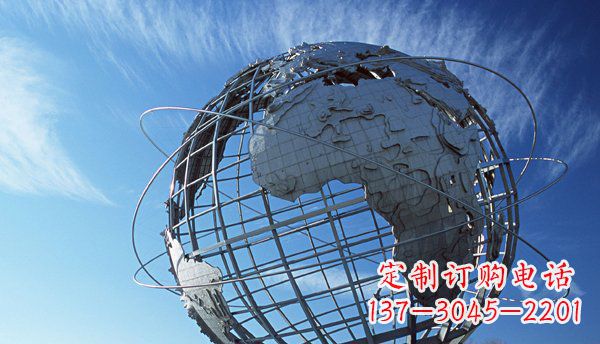 泰州精致的不锈钢地球雕塑