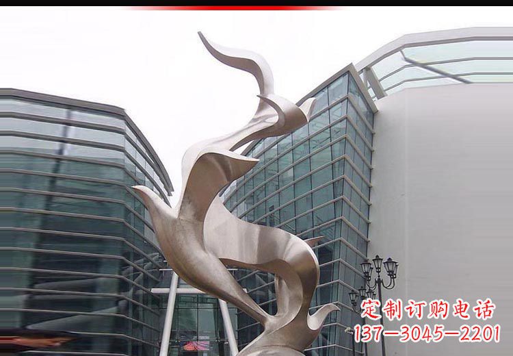 泰州不锈钢雄鹰雕塑,永久定制精美景观