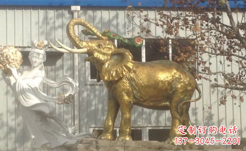 泰州铜质大象雕塑,令人惊叹的精湛工艺