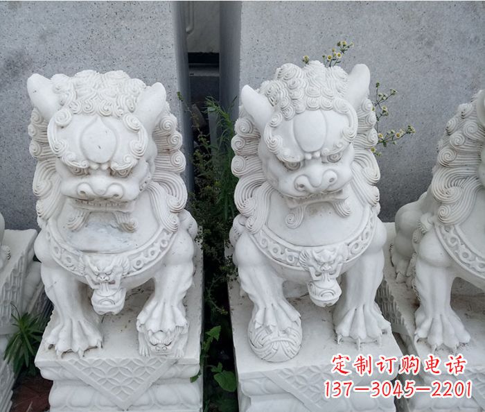 泰州中领雕塑大理石狮子雕塑