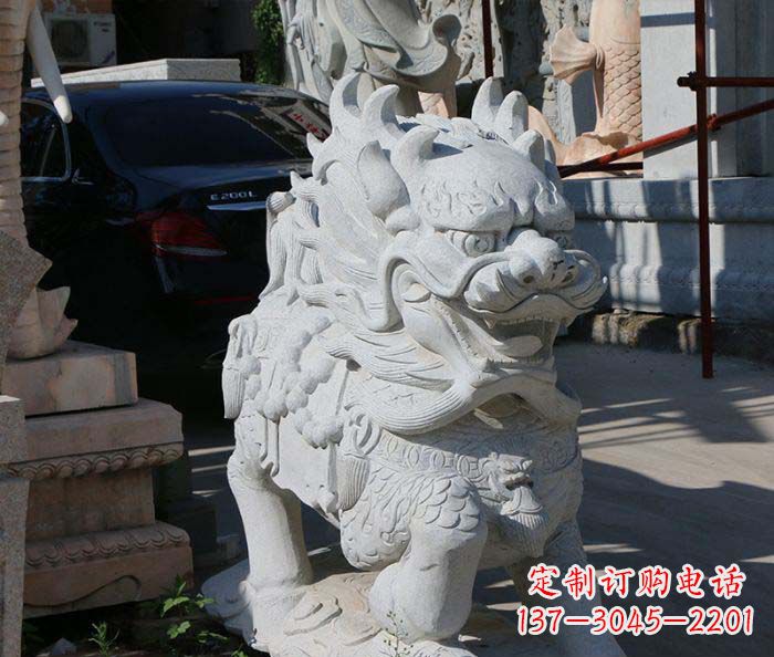 泰州精致的麒麟雕塑,艺术之美绽放世间