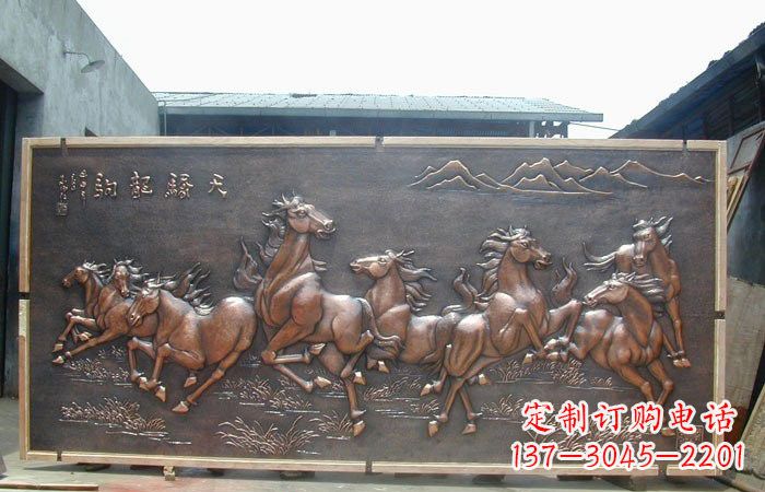 泰州中领雕塑:古典造型的精美马雕塑