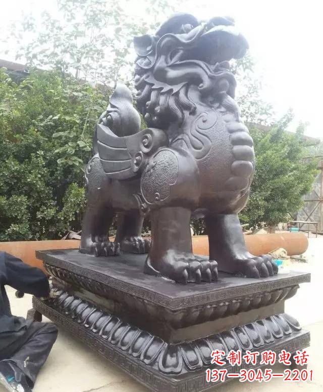 泰州打造传统艺术象征——精美貔貅雕塑