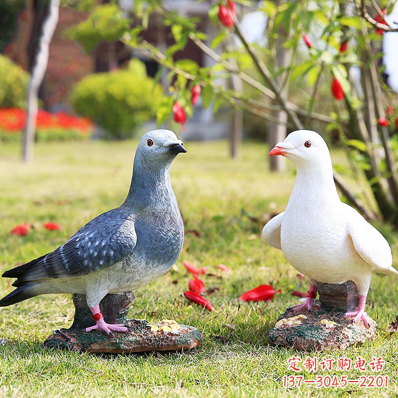 泰州秦皇岛和平鸽雕塑