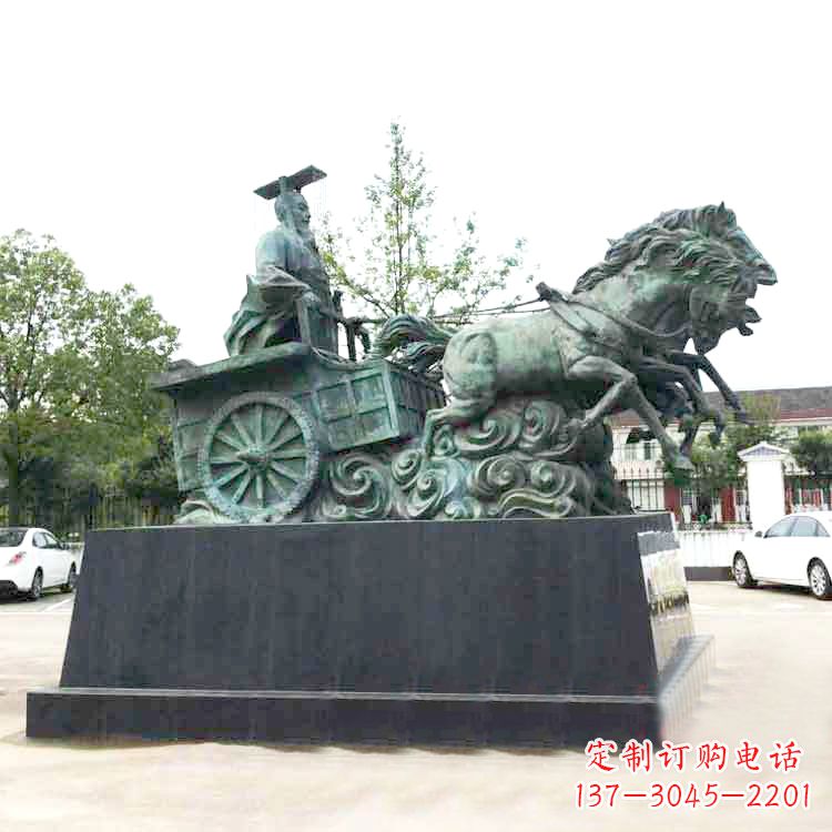 泰州秦始皇雕塑,震撼历史魅力