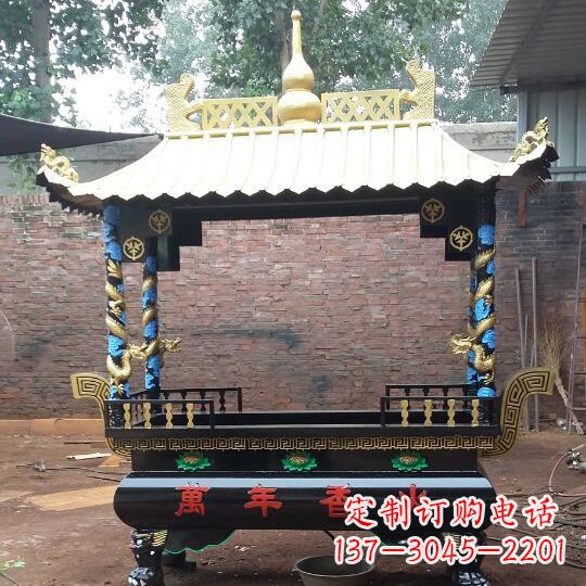泰州琴书侣文铜香炉|传承文雅风韵