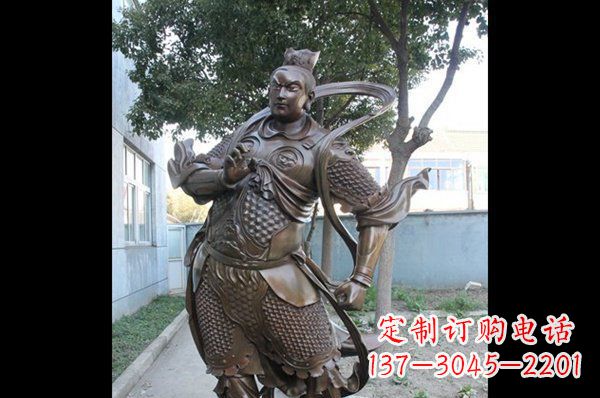 泰州青龙白虎景观铜雕