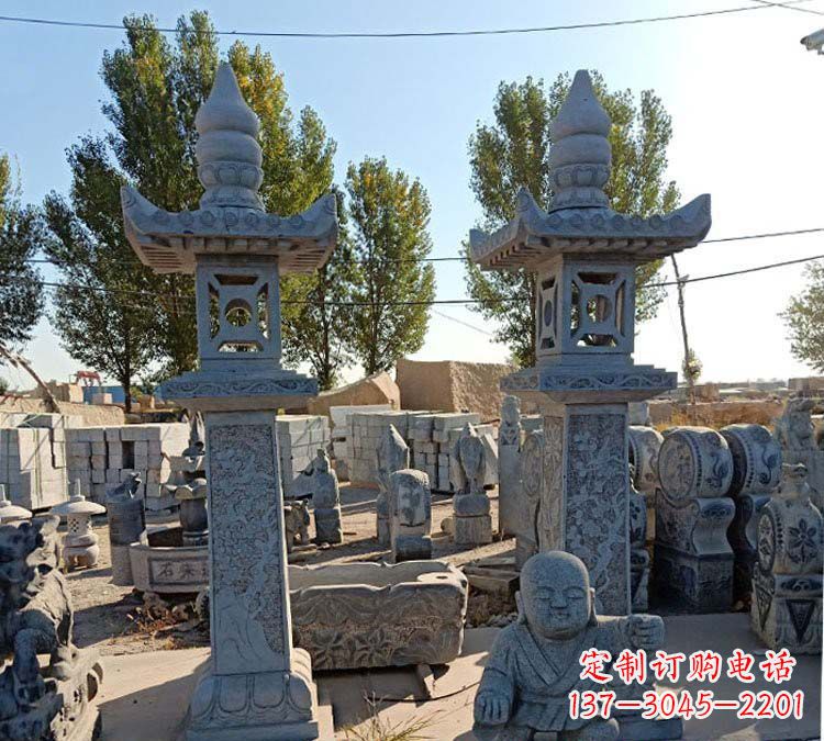 泰州青石仿古石灯