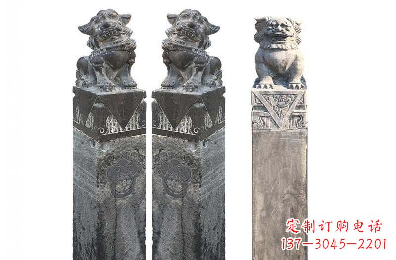 泰州来自古代的精美狮子雕塑