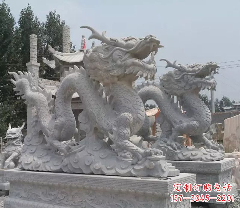 泰州高质量青石龙雕制作