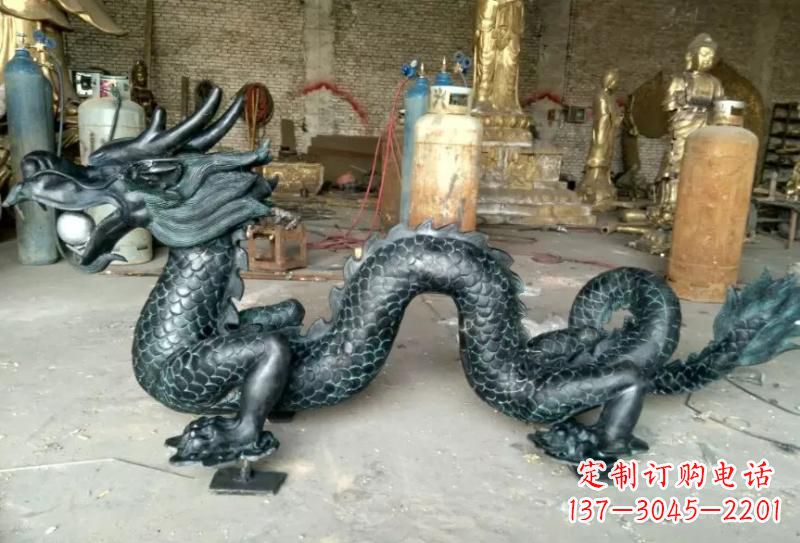 泰州青铜龙戏珠专业装饰艺术雕塑