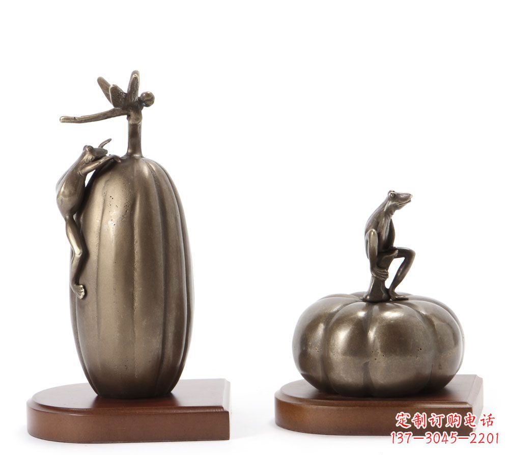 泰州艺术青蛙铜雕:真实逼真可爱