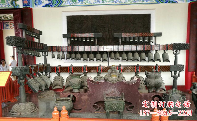 泰州晴天编钟古代乐器铜雕