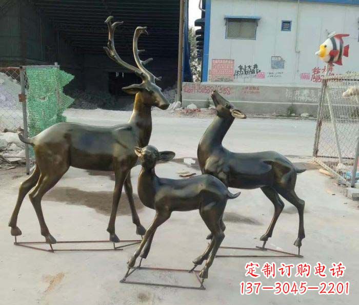 泰州群雄逐鹿,铸就精致鹿雕
