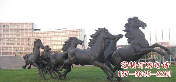 泰州群马公园动物铜雕,让艺术描绘你的故事