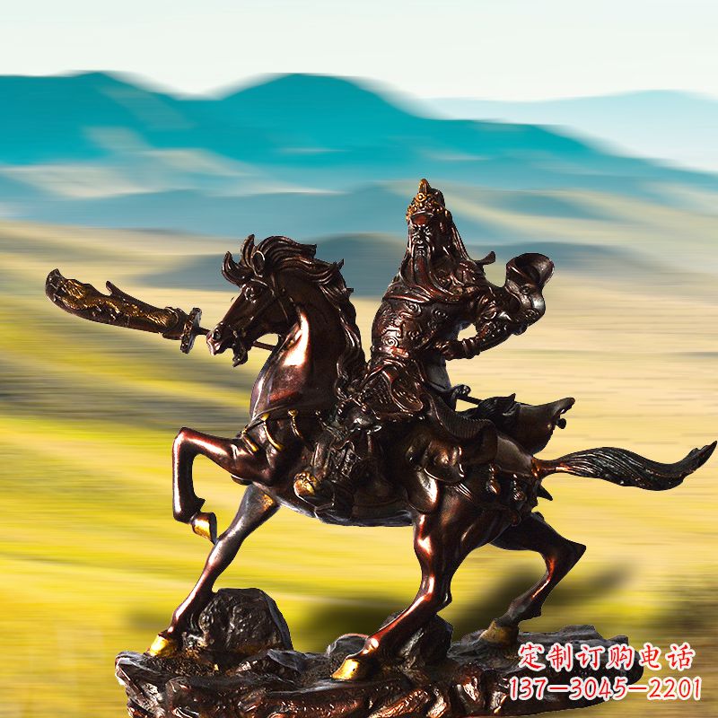 泰州中领雕塑:关公铜雕,永不褪色的传奇