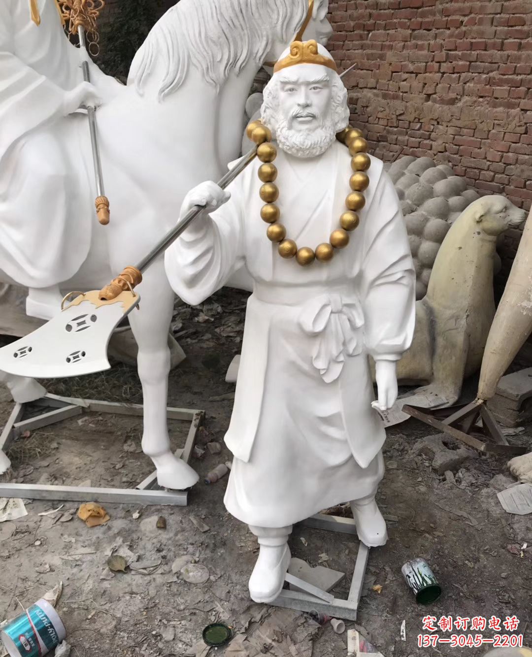 泰州沙和尚人物石雕,精美而有灵气