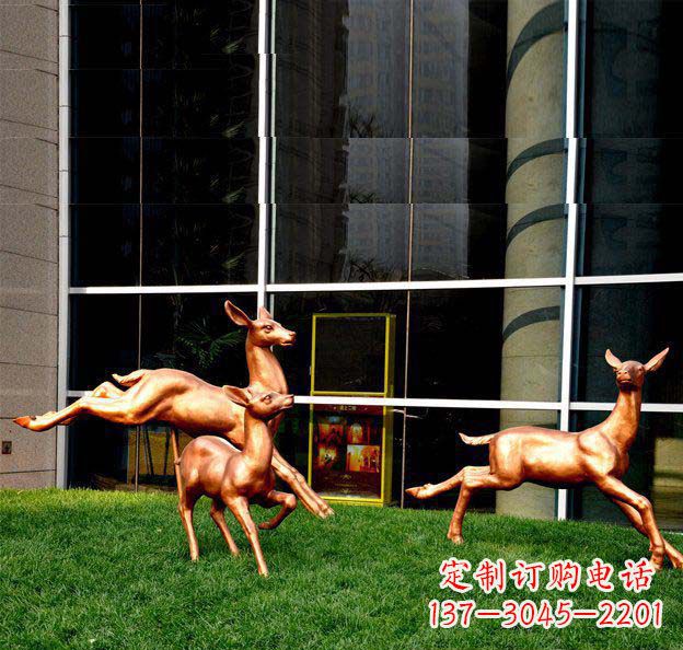 泰州铜质动物雕塑:引人眼球的定制之选