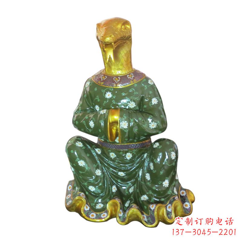 泰州独特的彩绘生肖雕塑