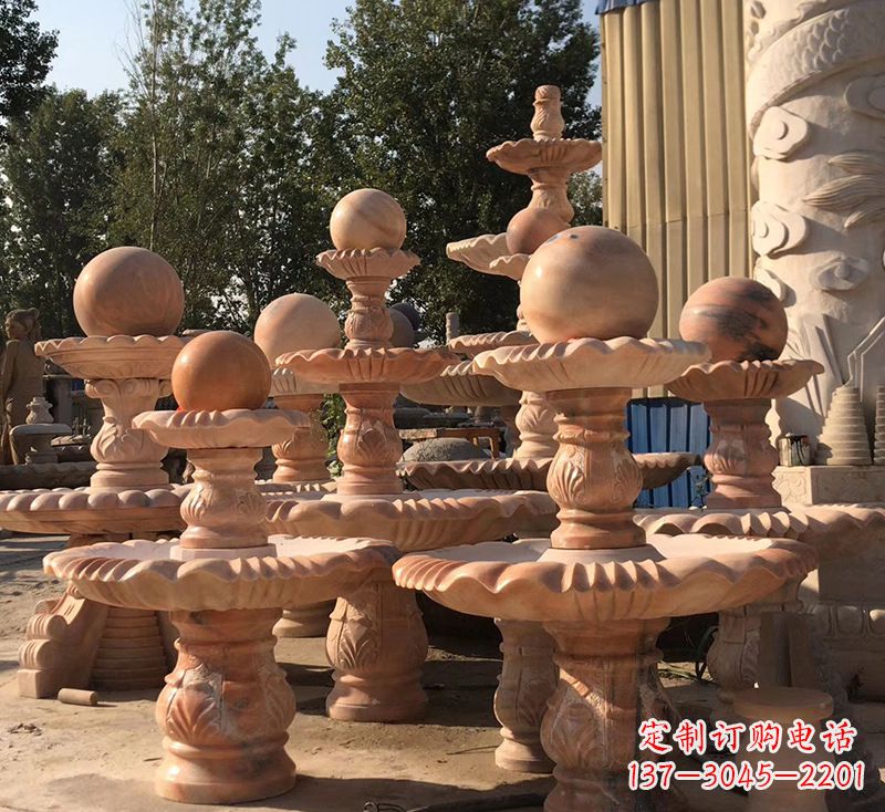 泰州精致而优雅的深圳风水球雕塑