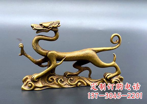泰州精美青龙雕塑深受艺术爱好者欢迎
