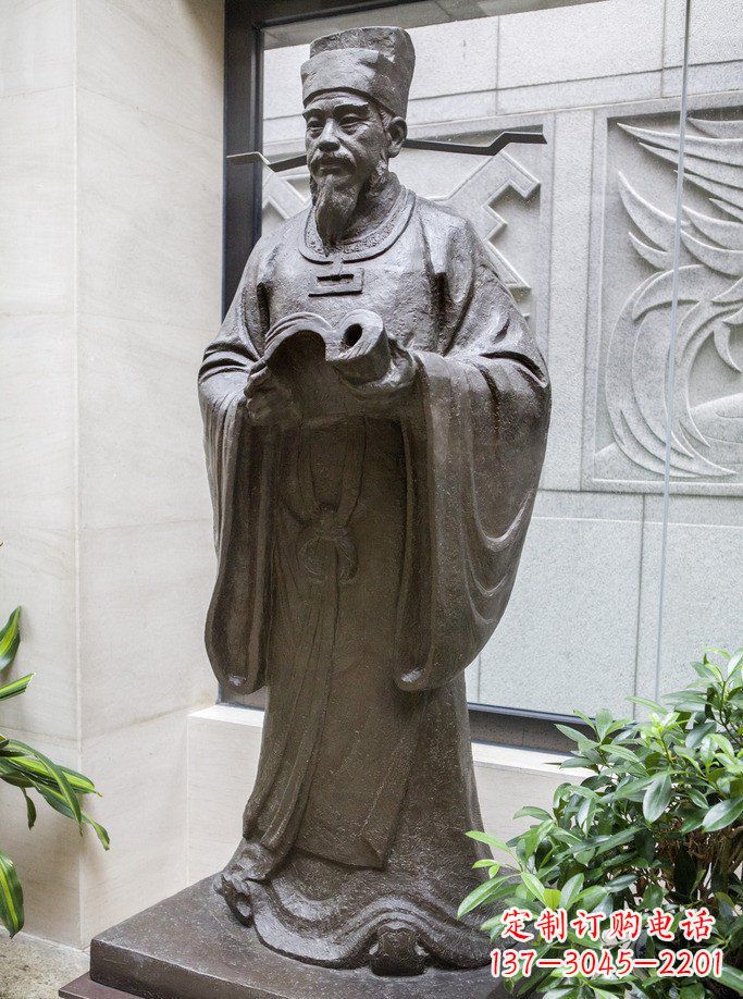 泰州精美沈括古代人物铜雕