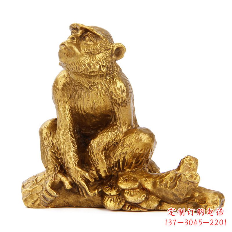 泰州铸铜鎏金动物雕塑,给家居添彩