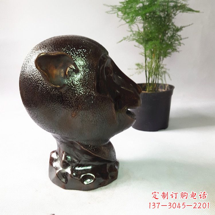 泰州中领雕塑:精美艺术品——猴年生肖铜兽雕塑